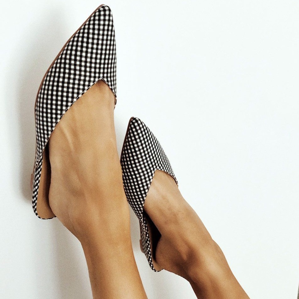 Sabo Skirt Gingham Mules